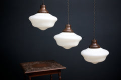 Large Opaline Pendants