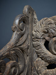 Carved Hunt Bench