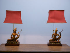 Pair of Indonesian Table Lamps