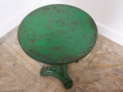 Green Cast Iron Table