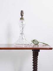 Cut Glass Table Lamp