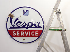 Vespa Service Sign