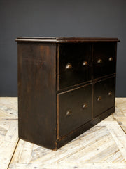 Four Drawer Haberdashery Cabinet