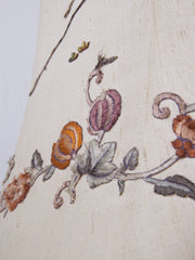 Silk Crewel Work Chinoiserie Shade