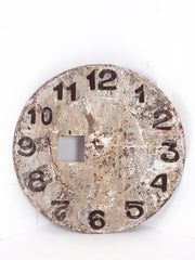 Steel Tower Clock Face