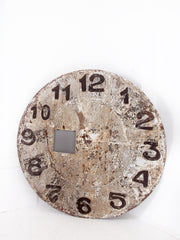 Steel Tower Clock Face