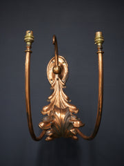 Single Copper Wall Light