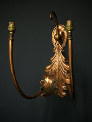 Single Copper Wall Light