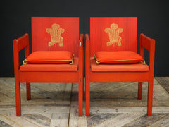 A Pair of Investiture Chairs