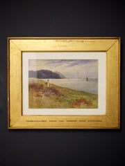 Watercolour of N Wales Coast