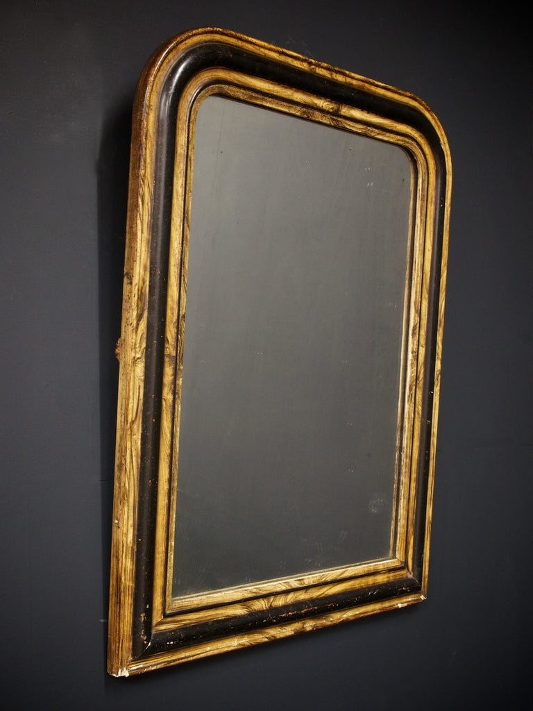 Faux Wood Grain Mirror