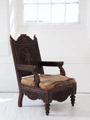 Anglo Burmese Arm Chair