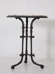 Small Marble Top Cafe Table