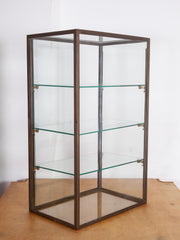 Glazed Bronze Display Cabinet