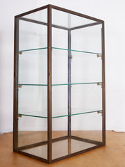 Glazed Bronze Display Cabinet