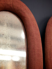 Pair of Velvet Mirrors