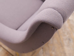 Italian Armchairs In Tweed