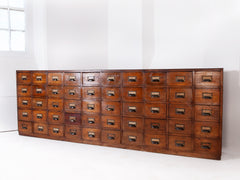 Large Bank Of Drawers