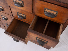 Large Bank Of Drawers