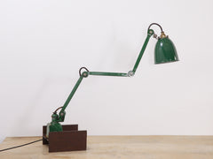 Green Industrial Lamp