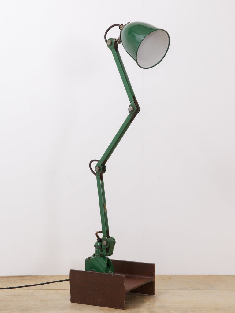 Green Industrial Lamp