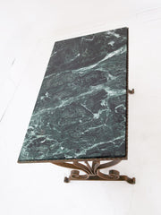 Marble & Brass Table