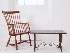 Marble & Brass Table