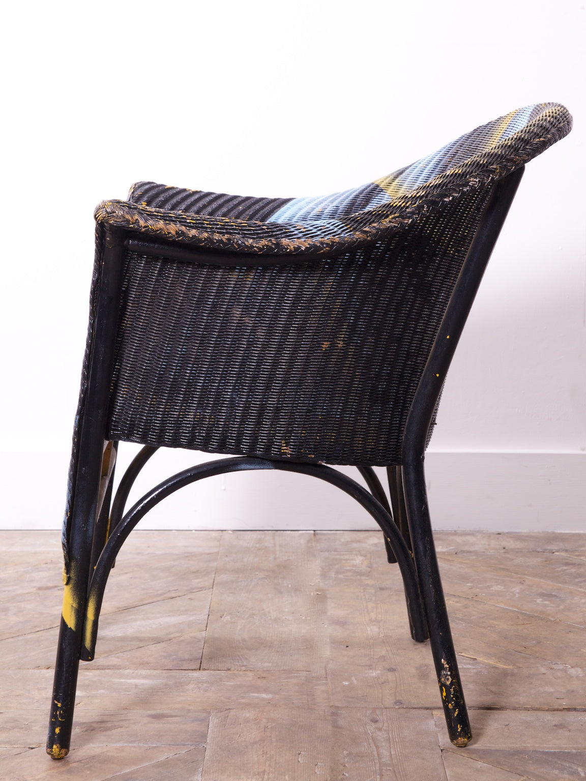 How to paint sale lloyd loom wicker