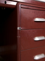 Burgundy Desk