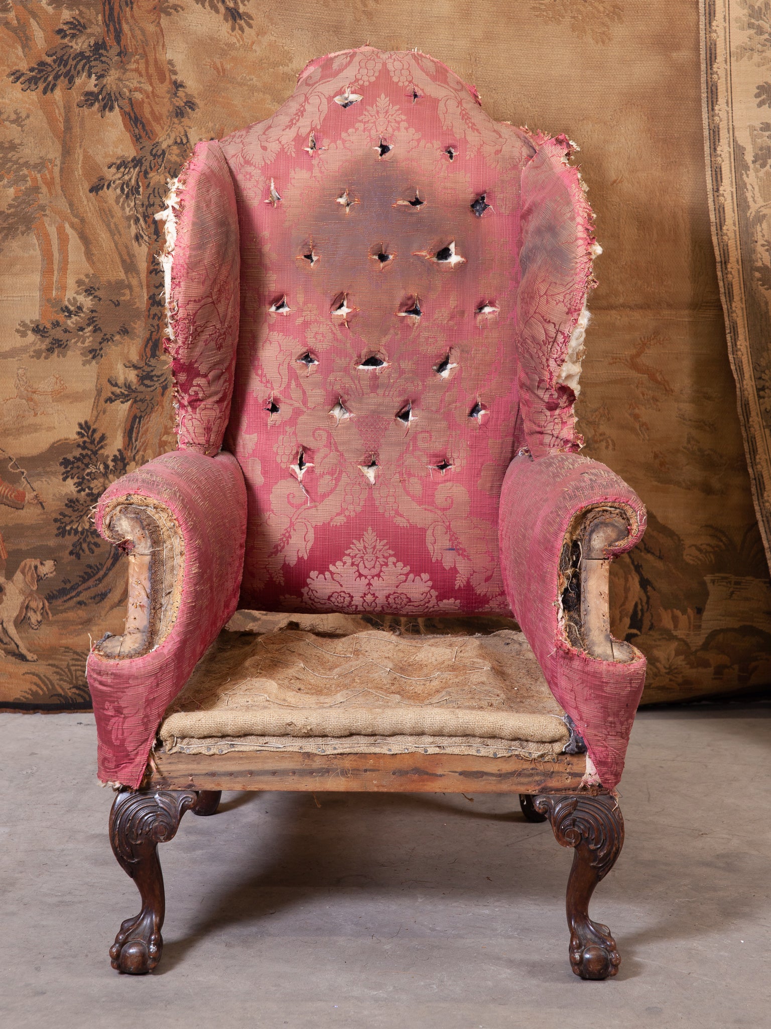 19th Century Wing Chair