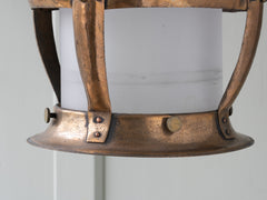 A 19th Century Bronzed Copper Lantern