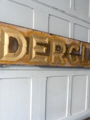 A 19th Century "Underclothing" Trade Sign