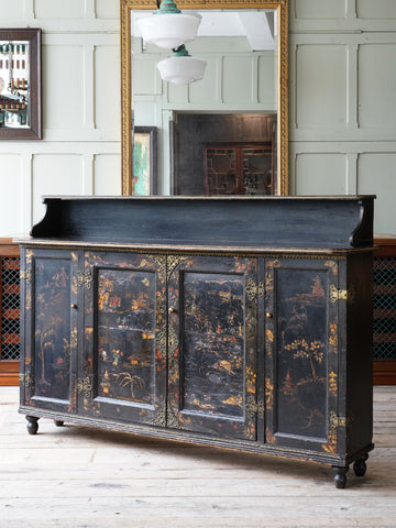 A George II Chinoiserie Side Cabinet