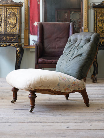 A 19th Century Slipper Chair