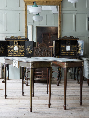 A Pair of George III Console Tables