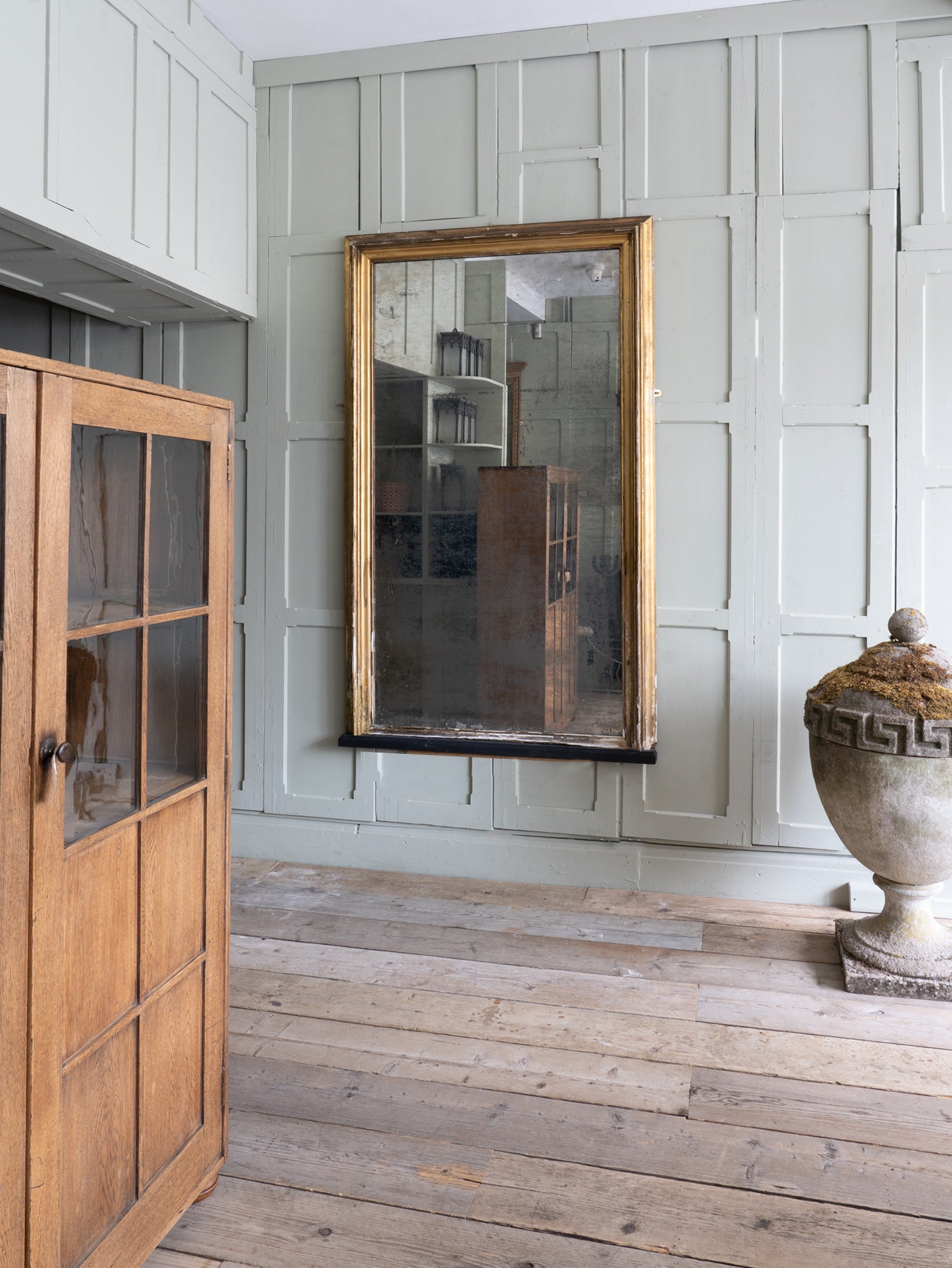 Gilt Overmantel Mirror