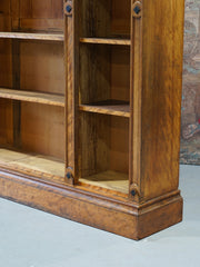 A 19th Century Burr Maple Bookcase