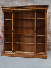 A 19th Century Burr Maple Bookcase