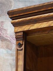 A 19th Century Burr Maple Bookcase