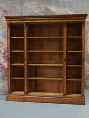 A 19th Century Burr Maple Bookcase