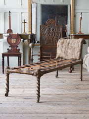 A 19th Century Brass Day Bed