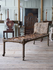 A 19th Century Brass Day Bed