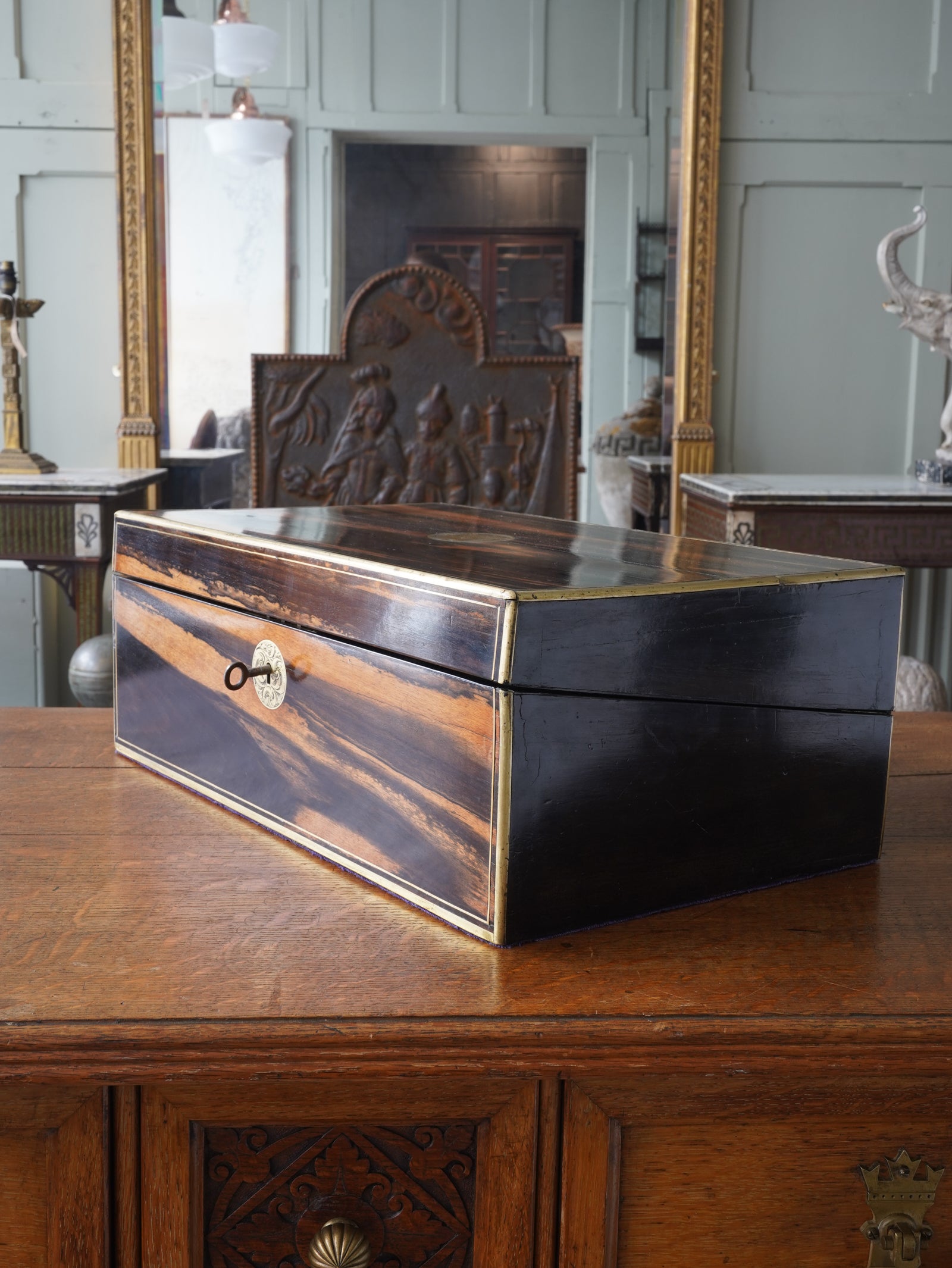 A 19th Century Coromandel Writing Box