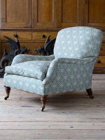 A 19th Century Howard & Sons Grafton Armchair