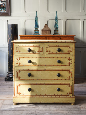 A 19th Century Painted Chest