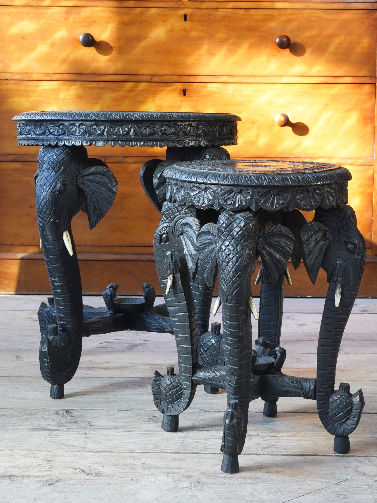 A Pair of Anglo Indian Ocassional Tables