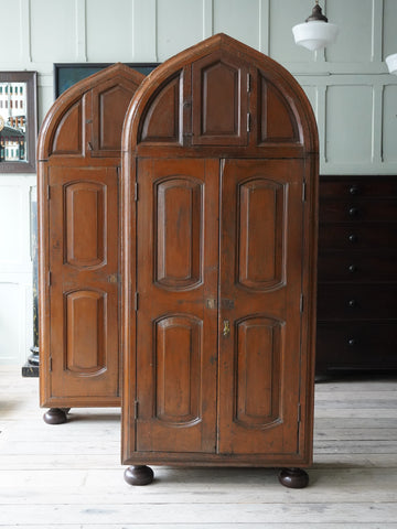 A Pair of Niche Cupboards