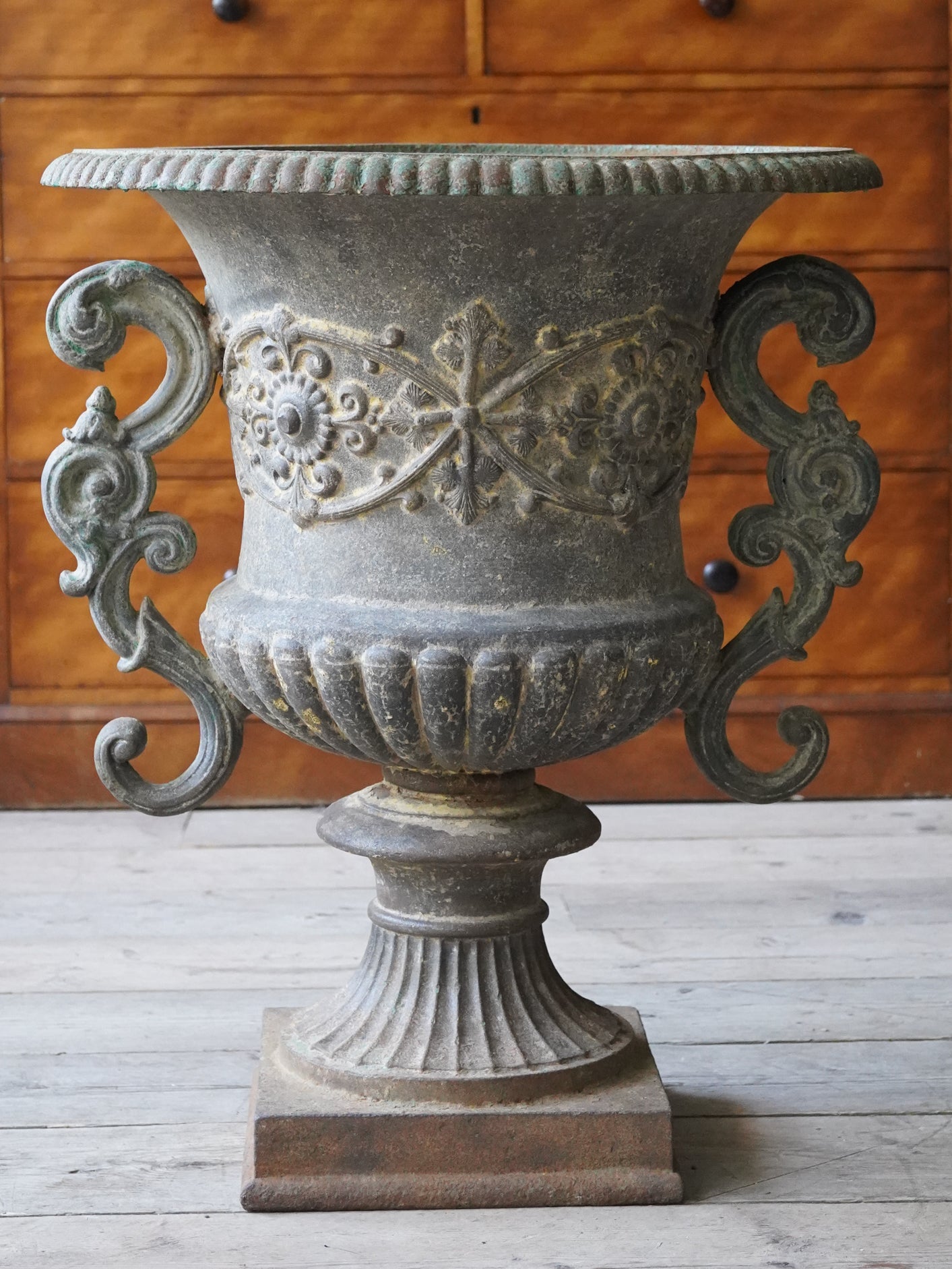 19th Century Campana Urn