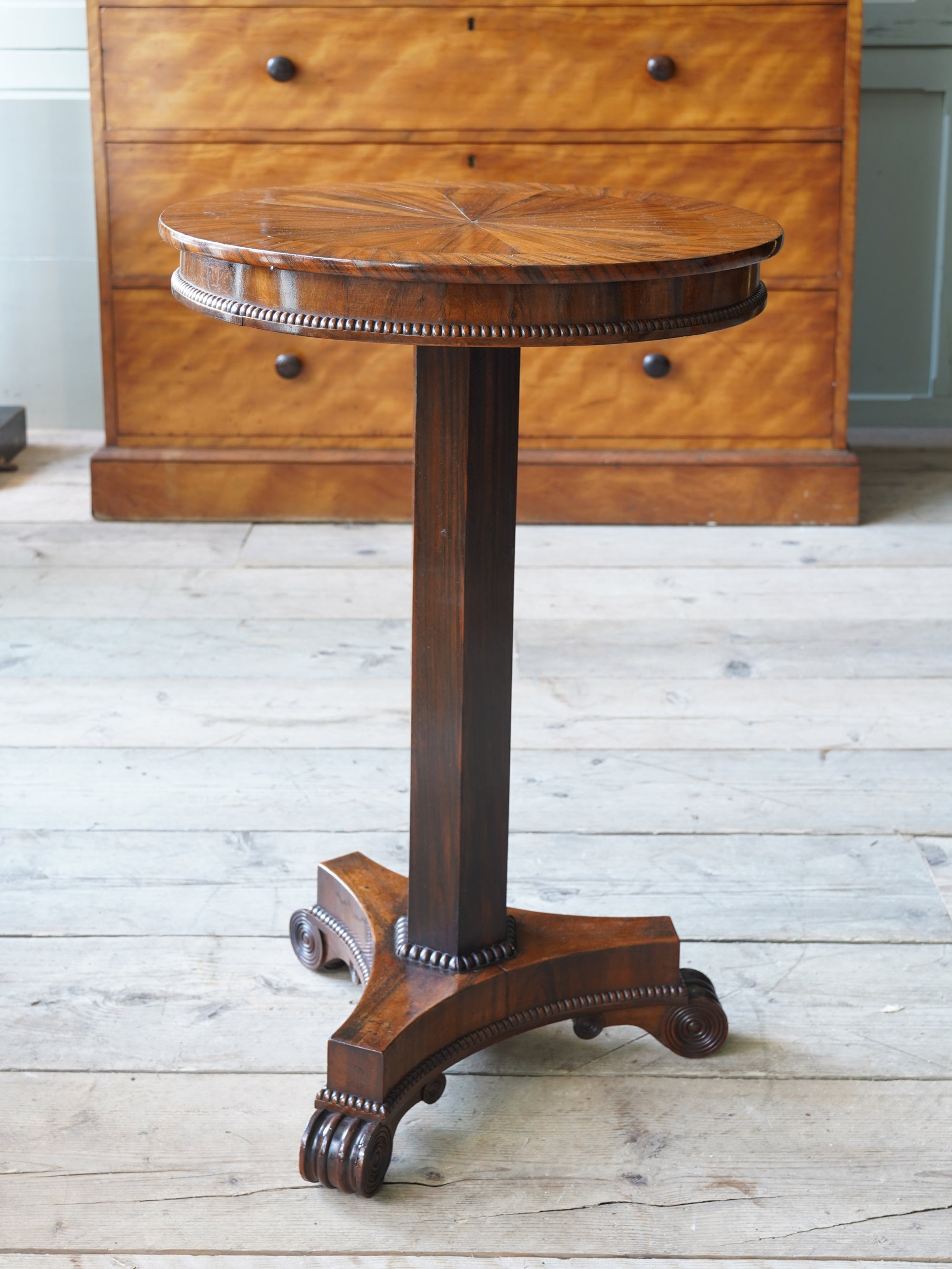 A George IV Goncalo Alves Occasional Table