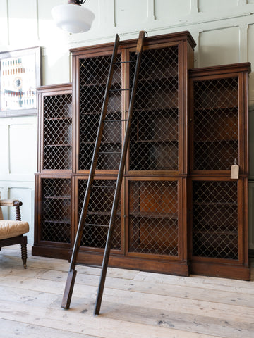 19th Century Folding Library Ladder